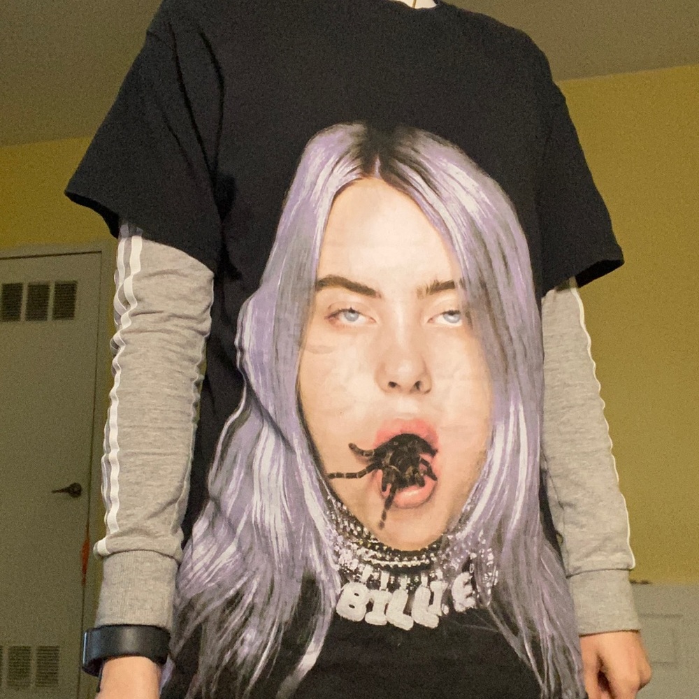 Billie Eilish Spider Merch! Slightly Used!